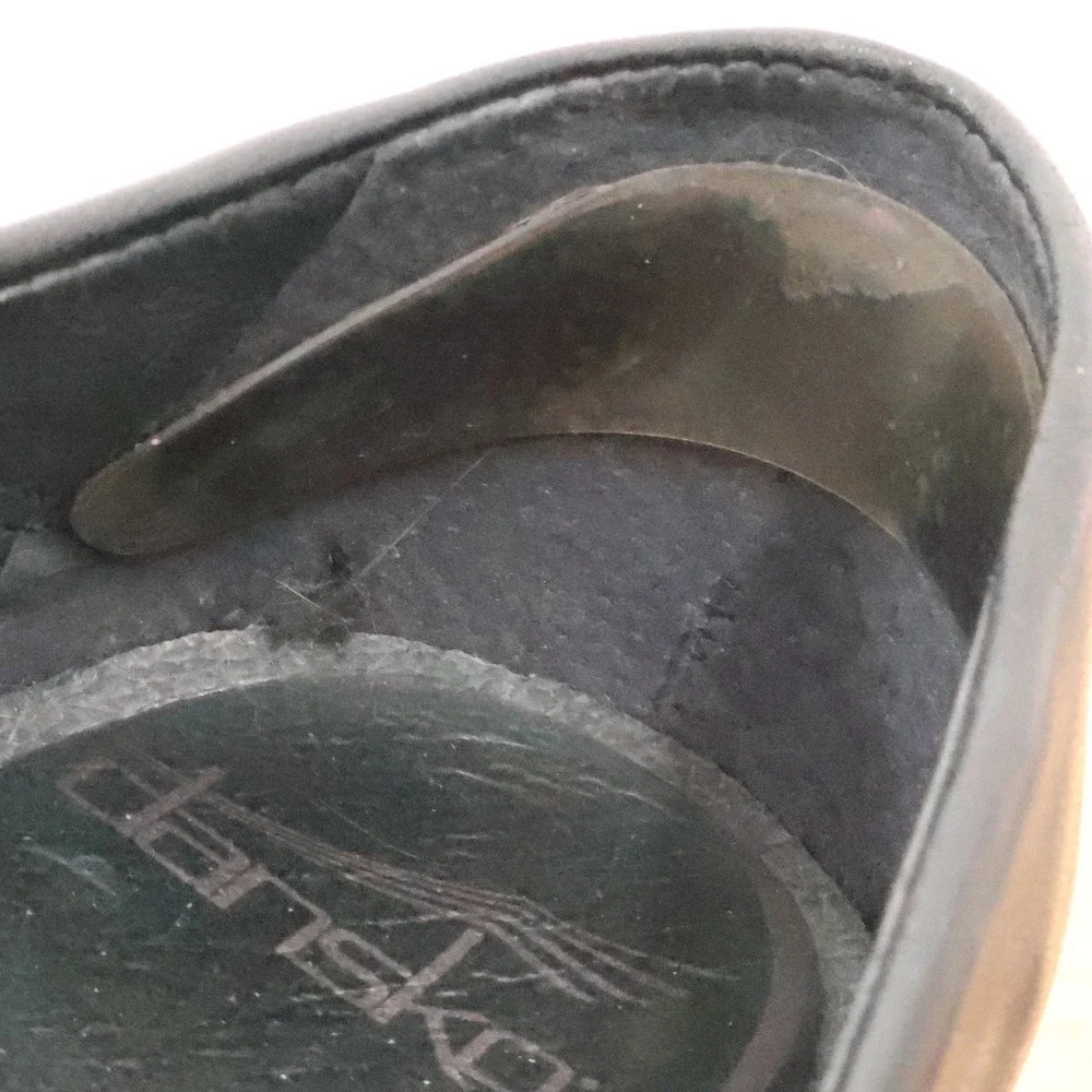 Dansko Leather Wedge Pumps Womens Professional Comfort Office Size 37 US‎ 6.5-7